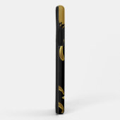 iPhone 5 Case-Mate Goud Damask Zwart Rits Case (Achterkant/rechts)