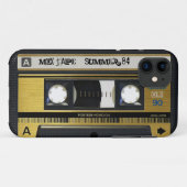 iPhone 5 Cassettebandje Retro Mix Tape Hoes 1984 (Achterkant (horizontaal))
