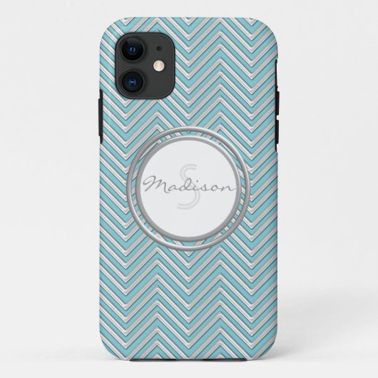 IPhone 5 - Chevron Pattern Modern Stripe Zig Zag Case-Mate iPhone Case (Achterkant)