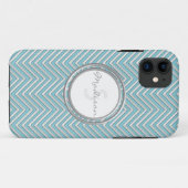 IPhone 5 - Chevron Pattern Modern Stripe Zig Zag Case-Mate iPhone Case (Achterkant (horizontaal))