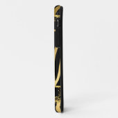 iPhone 5 Elegante Klasse Goud Zebra Zwart Case-Mate iPhone Case (Achterkant/links)