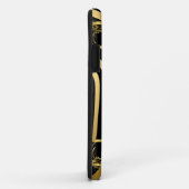iPhone 5 Elegante Klasse Goud Zebra Zwart Case-Mate iPhone Case (Achterkant/rechts)