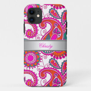 iPhone 5 Elegante Klasse Roze Paisley Patroon Case-Mate iPhone Case