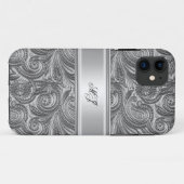 iPhone 5 Elegante Klasse Zilver Wit Case-Mate iPhone Case (Achterkant (horizontaal))