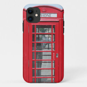 iPhone 5: Foto van klassieke rode telefoondoos 11 Hoesje