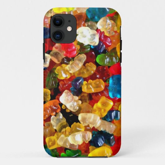 iPhone 5 Gummy Beren Protector Hoesje (Achterkant)