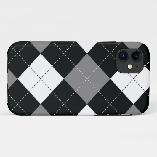 iPhone 5 Hoesje - Argyle Squares - Film (Achterkant (horizontaal))
