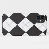 iPhone 5 Hoesje - Argyle Squares -  RedStitch (Achterkant (horizontaal))