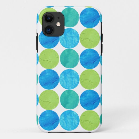 iPhone 5 Hoesje, Blue Moons Pattern Case-Mate iPhone Case (Achterkant)