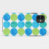 iPhone 5 Hoesje, Blue Moons Pattern Case-Mate iPhone Case (Achterkant (horizontaal))