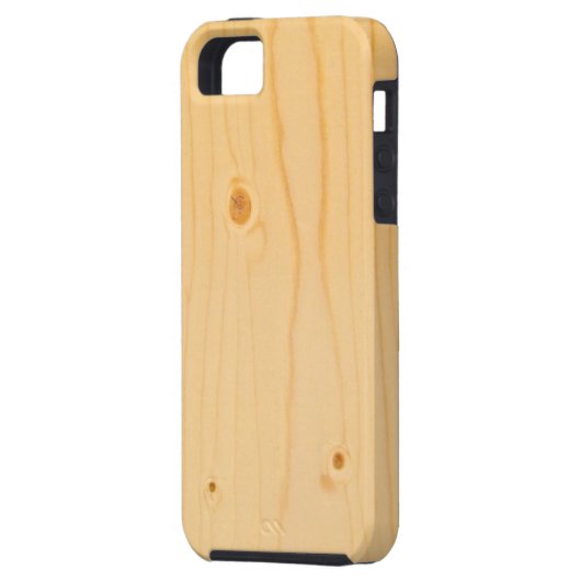 iPhone 5 Hoesje - Bossen - Knotty Pine (Achterkant Links)