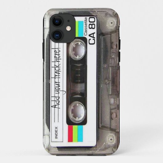 iPhone 5 Hoesje "cassette" (Achterkant)