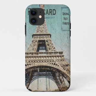 iphone 5 hoesje Eiffeltoren Ansichtkaart uit Parij