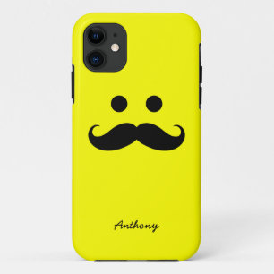 iPhone 5 Hoesje Gepersonaliseerd Mustache Face
