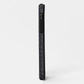 iPhone 5 Hoesje Grijs Leer Look (Achterkant/links)
