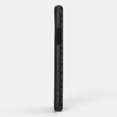 iPhone 5 Hoesje Grijs Leer Look (Achterkant/rechts)
