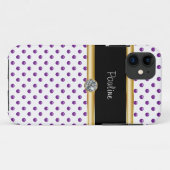 iPhone 5 Hoesje juweliel monogram (Achterkant (horizontaal))