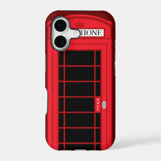 iPhone 5 Hoesje Klassieke Rode Openbare Telefoonce