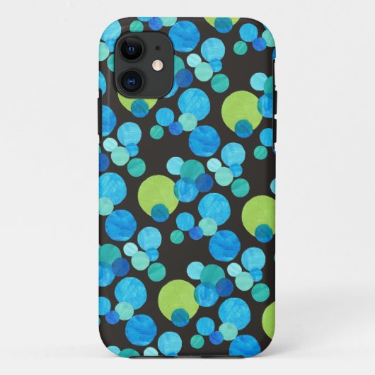 iPhone 5 Hoesje-Mate Hoesje, Blue Moons Pattern Case-Mate iPhone Case (Achterkant)
