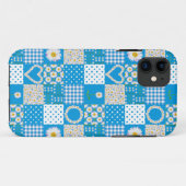 iPhone 5 Hoesje-Mate Hoesje Daisychains Faux Patch (Achterkant (horizontaal))