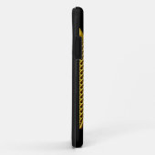 iPhone 5 Hoesje-Mate Hoesje Roze Goud Zwart (Achterkant/rechts)