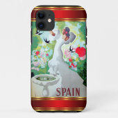 IPhone 5 Hoesje-Mate Hoesje Spanje (Achterkant)