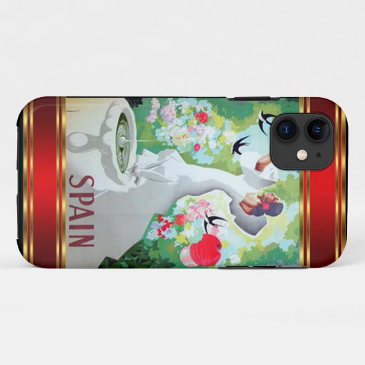 IPhone 5 Hoesje-Mate Hoesje Spanje (Achterkant (horizontaal))