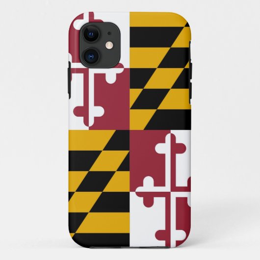 IPhone 5 Hoesje met de vlag van Maryland (Achterkant)