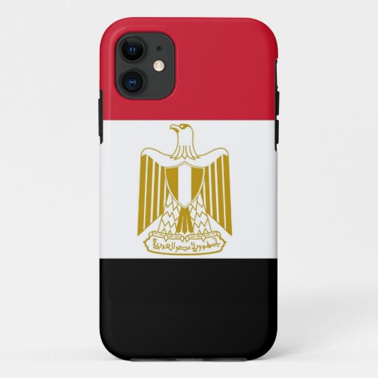 IPhone 5 Hoesje met Egyptische vlag (Achterkant)