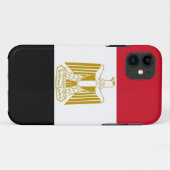 IPhone 5 Hoesje met Egyptische vlag (Achterkant (horizontaal))