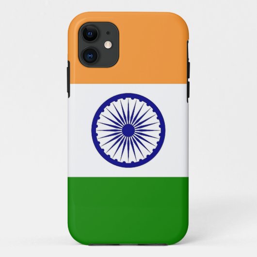 IPhone 5 Hoesje met Indiase vlag (Achterkant)