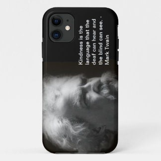 iPhone 5 hoesje met Mark Twain afbeelding en quote