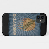 Iphone 5 hoesje met staatsvlag van Oklahoma (Achterkant (horizontaal))