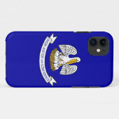 IPhone 5 Hoesje met vlag van Louisiana (Achterkant (horizontaal))