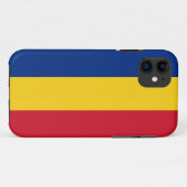 IPhone 5 Hoesje met vlag van Roemenië (Achterkant (horizontaal))