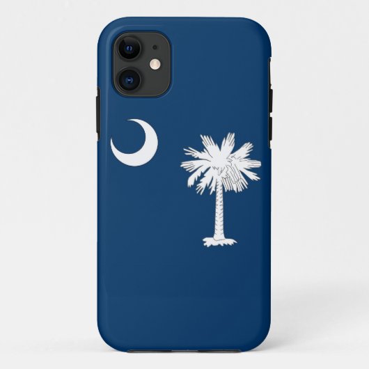 IPhone 5 Hoesje met vlag van South Carolina (Achterkant)