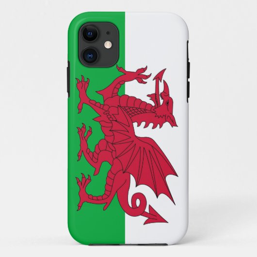 IPhone 5 Hoesje met vlag van Wales (Achterkant)