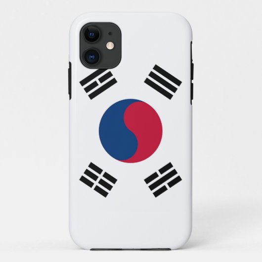 iPhone 5 Hoesje met vlag van Zuid-Korea (Achterkant)