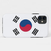iPhone 5 Hoesje met vlag van Zuid-Korea (Achterkant (horizontaal))