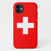 IPhone 5 Hoesje met vlag van Zwitserland (Achterkant)