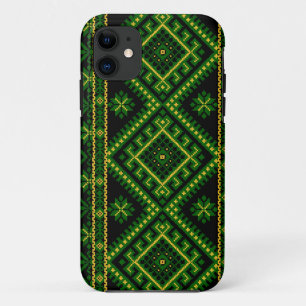 iPhone 5 Hoesje Oekraïense Kruissteekprint