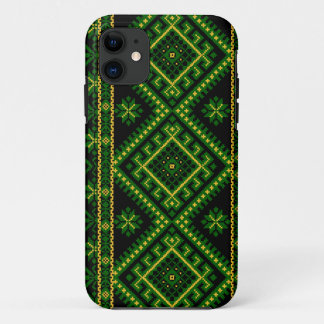 iPhone 5 Hoesje Oekraïense Kruissteekprint