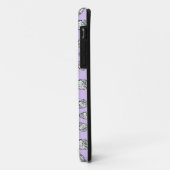 iPhone 5 hoesje Paarse diamant (Achterkant/links)