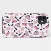 iPhone 5 Hoesje parfum en paars (Achterkant (horizontaal))