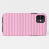 iPhone 5 hoesje roze strepen (Achterkant (horizontaal))