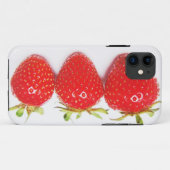 iPhone 5 Hülle drei Erdbeeren Case-Mate iPhone Case (Achterkant (horizontaal))