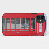 iPhone 5: Klassieke foto van rode telefooncel Case-Mate iPhone Case (Achterkant (horizontaal))