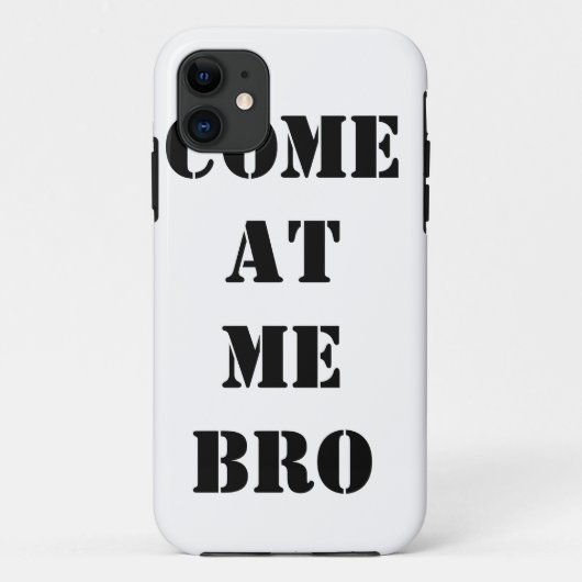 iPhone 5 KOMT NAAR ME BRO Telefoon Case (Achterkant)