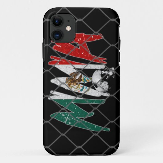 iPhone 5 Mexico MMA Black Case-Mate iPhone Case (Achterkant)