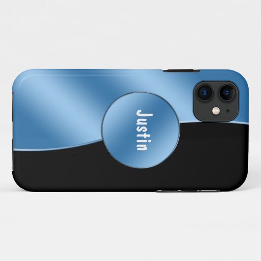 iPhone 5 Monogram Hoesjes Modern (Achterkant (horizontaal))